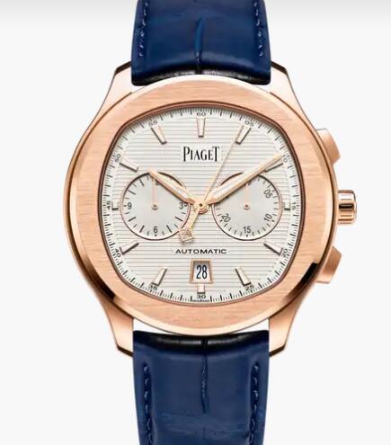 Replica Piaget Polo Rose Gold Chronograph Watch Piaget Men Luxury Watch G0A43011