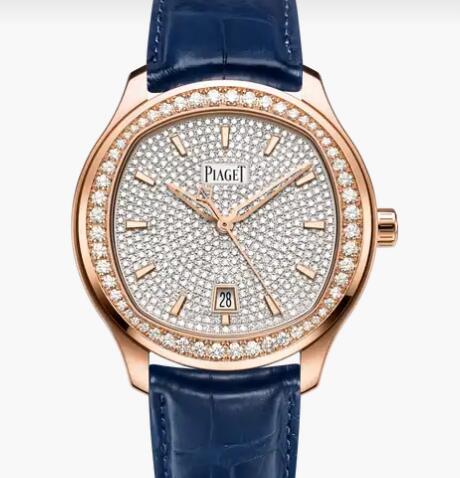 Replica Piaget Polo Rose gold Diamond Automatic Watch G0A44011 Piaget Luxury Watch