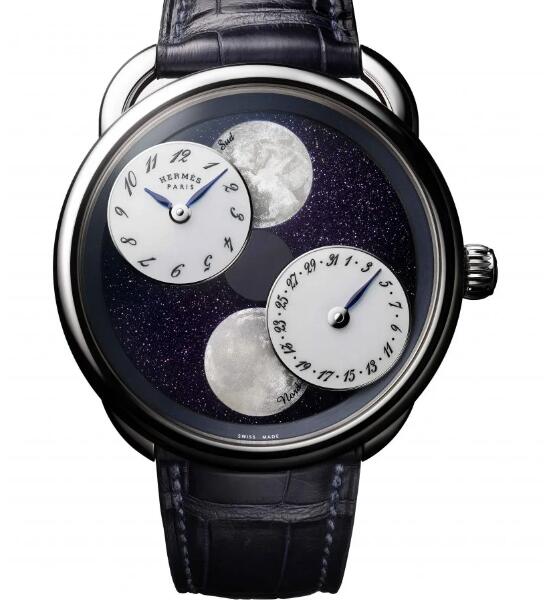 Hermès Arceau L’heure de la lune Replica Watch 048351WW00