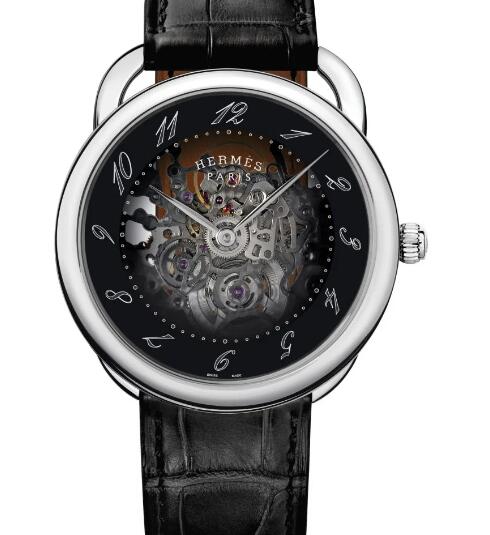 Hermès Arceau Squelette Replica Watch 049008WW00