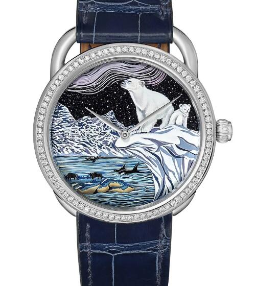 Hermès Arceau Into the Canadian Wild Replica Watch 052958WW00