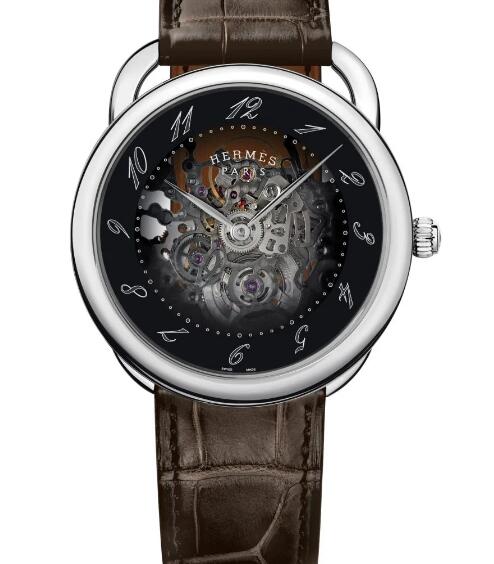 Hermès Arceau Squelette Replica Watch 055362WW00