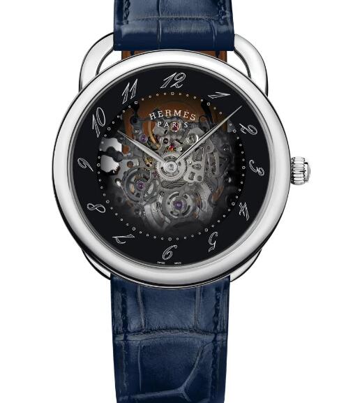 Hermès Arceau Squelette Replica Watch 055452WW00