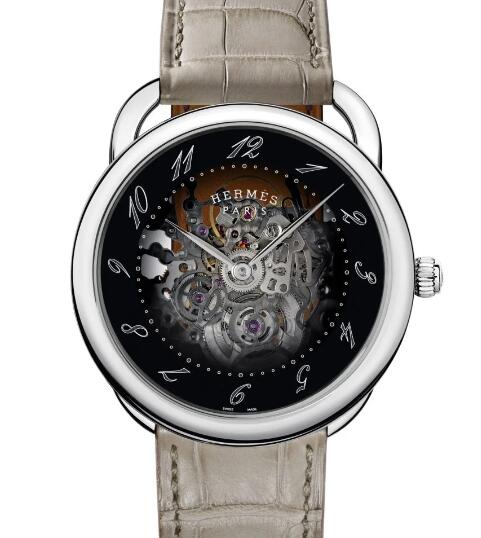 Hermès Arceau Squelette Replica Watch 055602WW00