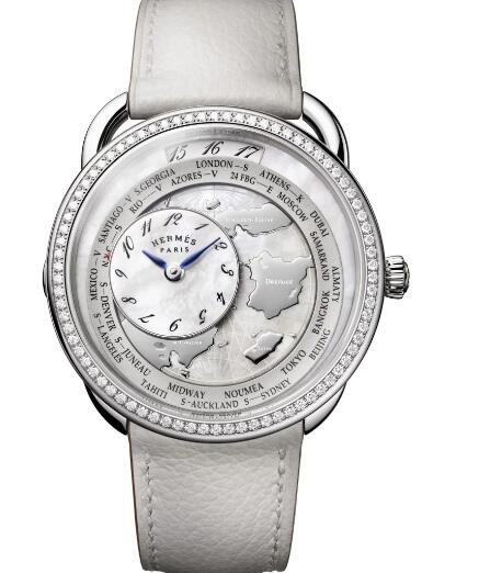 Hermès Arceau Le Temps Voyageur Replica Watch 057266WW00
