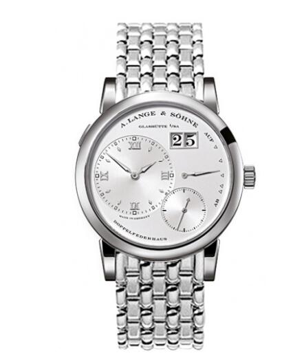 Replica A. Lange & Söhne 101.325 Lange 1 Platinum Silver Stealth Watch