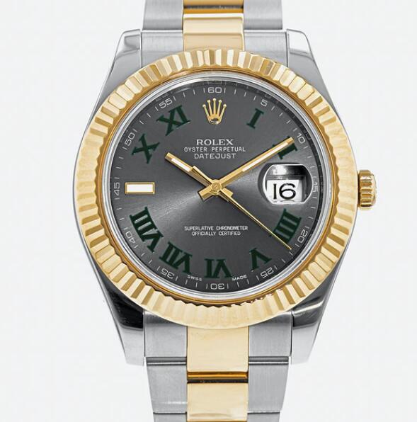 Rolex Datejust II Ref. 116333 Two Tone With 'Wimbledon' Dial 116333