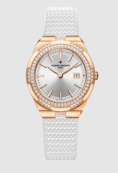 Vacheron Constantin Overseas quartz 18K 5N pink gold Replica Watch 1205V/000R-B592
