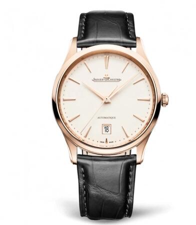 Jaeger-LeCoultre Master Ultra Thin Date Pink Gold Replica Watch Q1232511