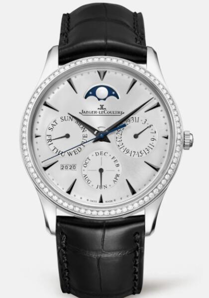 Replica Jaeger Lecoultre Master Ultra Thin Perpetual 1303501 White Gold Men Watch Automatic self-winding Replica Jaeger Lecoultre Master Ultra Thin Perpetual 1303501 White Gold Men Watch Automatic self-winding