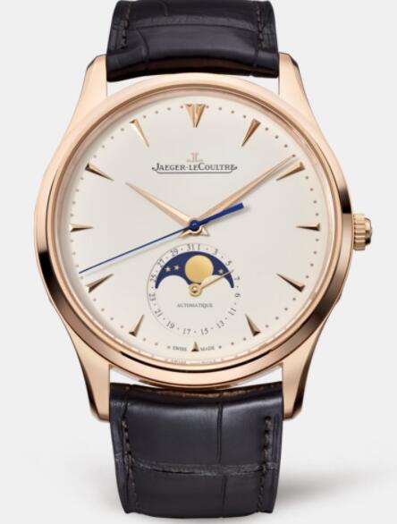 Replica Jaeger Lecoultre Master Ultra Thin Moon 1362520 Pink Gold Men Watch Automatic self-winding
