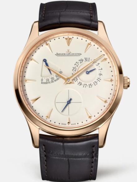 Replica Jaeger Lecoultre Master Ultra Thin Réserve de Marche 1372520 Pink Gold Men Watch Automatic self-winding