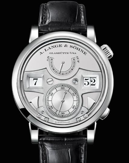Replica A Lange Sohne Lange Zeitwerk Acoustique Watch Platinum 145.025