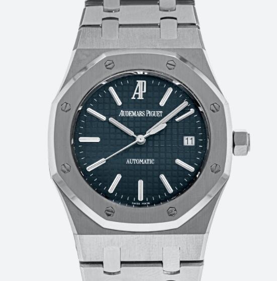 Audemars Piguet Royal Oak Selfwinding Ref. 15300ST Blue Dial In Stainless Steel