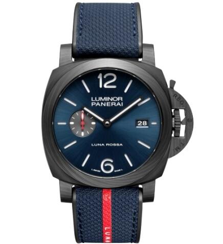 Panerai 1950CTLR Luminor 1950 44 3 Days Carbotech Luna Rossa Replica Watch