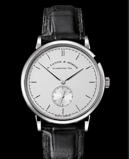 Replica A Lange Sohne Saxonia Watch White gold 216.026