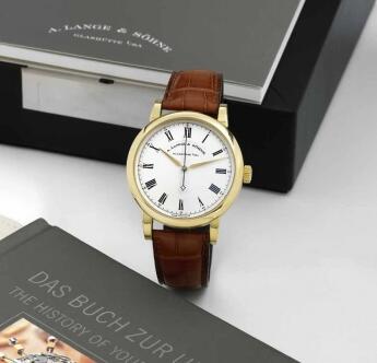 Replica A Lange Sohne Richard Lange Yellow Gold Watch 232.021