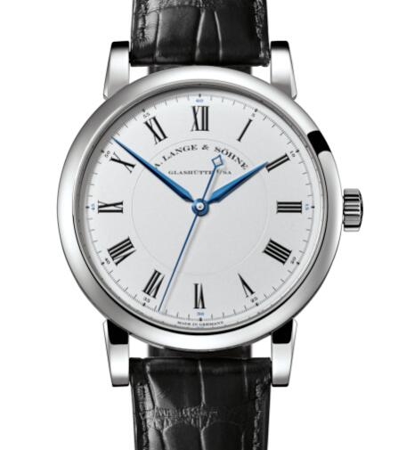 A Lange Sohne Richard Lange Replica Watch White gold with dial in argenté 232.026