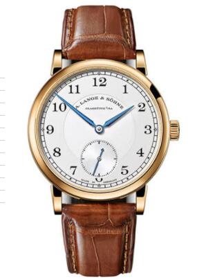 Replica A. Lange & Söhne 1815 Watch - 38.5mm Yellow Gold Case - Silver Dial - Brown Alligator Strap Watch 235.021 Replica A. Lange & Söhne 1815 Watch - 38.5mm Yellow Gold Case - Silver Dial - Brown Alligator Strap Watch 235.021
