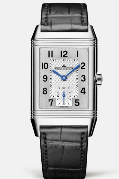 Jaeger Lecoultre Reverso Classic Medium Small Seconds Stainless Steel Men Manual-winding Replica Watch 2438520