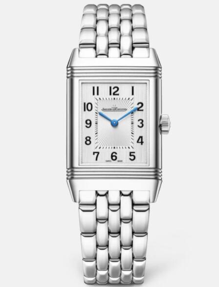 Jaeger Lecoultre Reverso Classic Medium Thin Stainless Steel Ladies Manual-winding Replica Watch 2548140