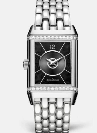 Jaeger Lecoultre Reverso Classic Medium Duetto Stainless Steel Ladies Automatic self-winding Replica Watch 2578120