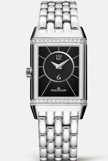 Jaeger Lecoultre Reverso Classic Medium Duetto Stainless Steel Ladies Manual-winding Replica Watch 2588120