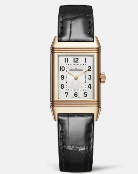 Jaeger Lecoultre Reverso Classic Small Pink Gold Ladies Manual-winding Replica Watch 2602540
