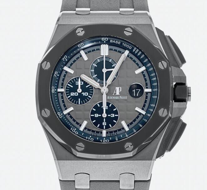 Audemars Piguet Royal Oak Offshore Selfwinding Chronograph With Grey Dial In Titanium 26400IO.OO.A004CA.02