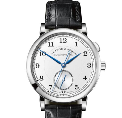 A Lange and Sohne 1815 "Homage to Walter Lange" Replica Watch White gold with dial in argenté 297.026