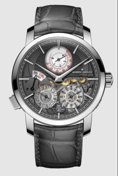 Vacheron Constantin Traditionnelle Twin Beat perpetual calendar platinum 950 Replica Watch 3200T/000P-B578