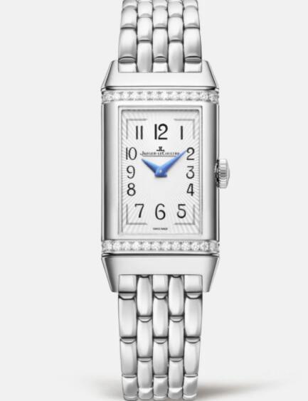 Jaeger Lecoultre Reverso One Duetto Manual-winding Stainless Steel Ladies Replica Watch 3348120