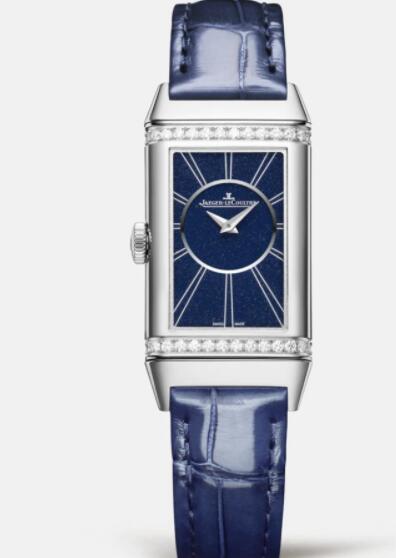 Jaeger Lecoultre Reverso One Duetto Manual-winding Stainless Steel Ladies Replica Watch 3348420