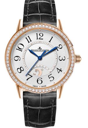 Jaeger-LeCoultre Rendez-Vous Night & Day Large - Pink Gold Case - Silvered Grey Dial Replica Watch 3612421 Jaeger-LeCoultre Rendez-Vous Night & Day Large - Pink Gold Case - Silvered Grey Dial Replica Watch 3612421