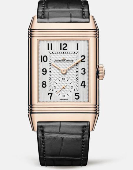 Jaeger Lecoultre Reverso Classic Large Duoface Small Seconds Pink Gold Men Manual-winding Replica Watch 3842520