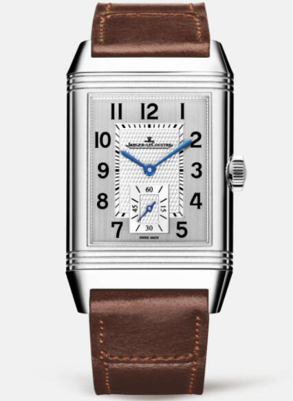 Jaeger Lecoultre Reverso Classic Large Duoface Small Seconds Stainless Steel Men Manual-winding Replica Watch 3848422