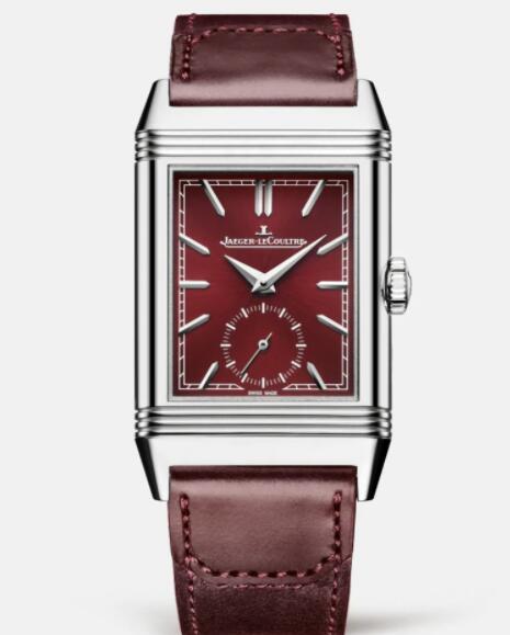 Jaeger Lecoultre Reverso Tribute Small Seconds Manual-winding Stainless Steel Men Replica Watch 397846J