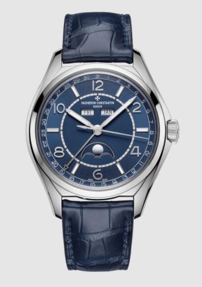 Vacheron Constantin Fiftysix complete calendar stainless steel Replica Watch 4000E/000A-B548