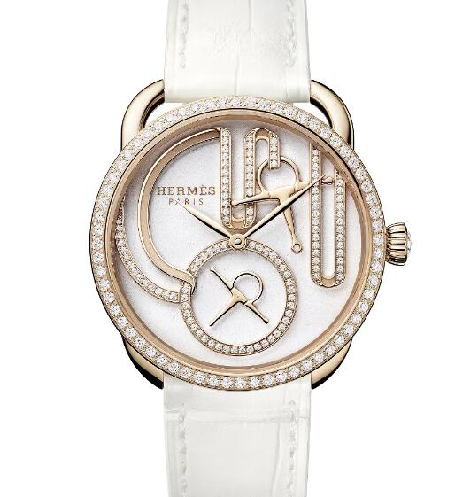 HERMÈS Arceau Grand Tralala Brides et Mors Replica Watch 403428WW00