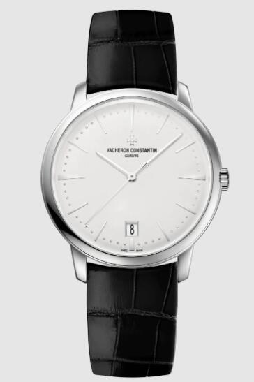 Vacheron Constantin Patrimony self-winding 18K white gold Replica Watch 4100U/000G-B181