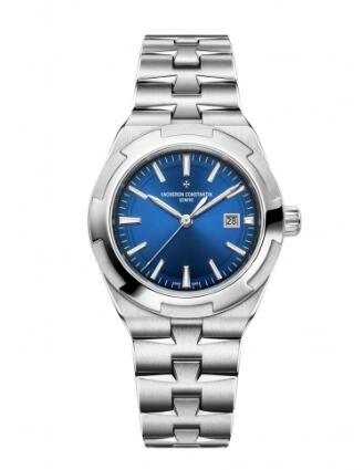 Vacheron Constantin Overseas Automatic 35 Stainless Steel Blue Bracelet Replica Watch 4600V/200A-B980