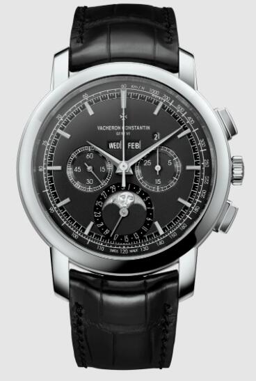 Vacheron Constantin Traditionnelle perpetual calendar chronograph platinum 950 Replica Watch 5000T/000P-B048