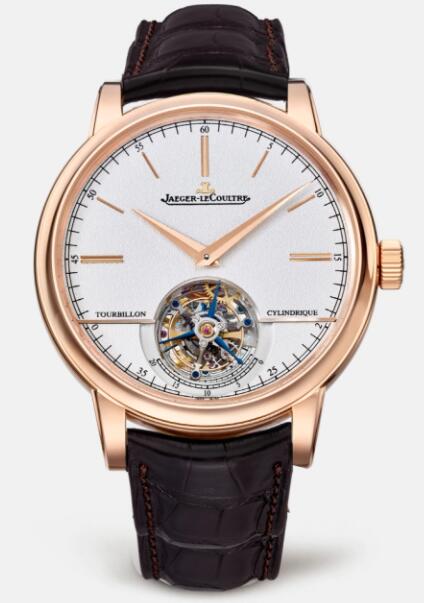 Replica Jaeger Lecoultre Master Grande Tradition Tourbillon Cylindrique 5082420 Pink Gold Men Watch Automatic self-winding
