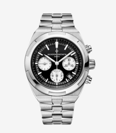 Vacheron Constantin Overseas chronograph Stainless steel Replica Watch ...