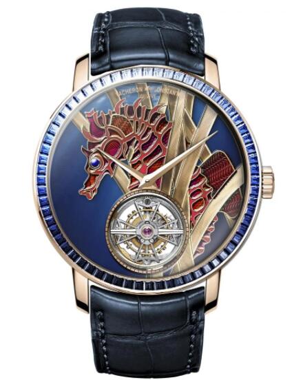 Vacheron Constantin “Les Royaumes Aquatiques” Les Cabinotiers Tourbillon Jewellery – Sea Horse Replica Watch 6007C/000R-056C Vacheron Constantin “Les Royaumes Aquatiques” Les Cabinotiers Tourbillon Jewellery – Sea Horse Replica Watch 6007C/000R-056C