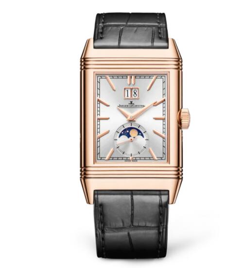 Replica Jaeger-Lecoultre Watch Pink Gold Men Watch Manual-winding Reverso Tribute Nonantième 711252J