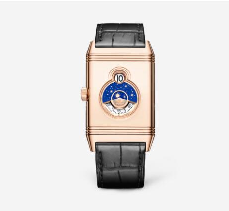 Replica Jaeger-Lecoultre Watch Pink Gold Men Watch Manual-winding Reverso Tribute Nonantième 711252J