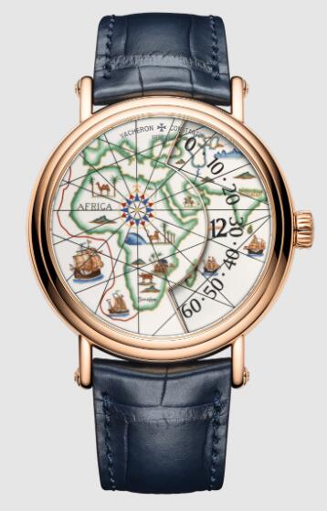 Replica Vacheron Constantin Metiers d'Art Tribute to great explorers - Bartolomeu Dias pink gold Watch 7500U/000R-B687