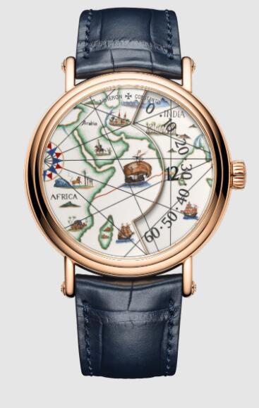 Replica Vacheron Constantin Metiers d'Art Tribute to great explorers - Vasco da Gama pink gold Watch 7500U/000R-B688 Replica Vacheron Constantin Metiers d'Art Tribute to great explorers - Vasco da Gama pink gold Watch 7500U/000R-B688