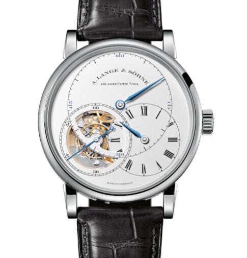 A Lange Sohne Richard Lange TOURBILLON "Pour le Mérite" Replica Watch White gold with dial in argenté 760.026 A Lange Sohne Richard Lange TOURBILLON "Pour le Mérite" Replica Watch White gold with dial in argenté 760.026